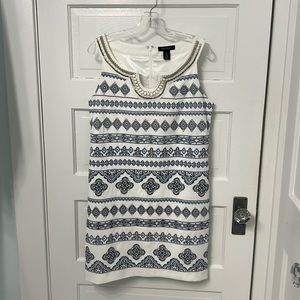 White House Black Market embellished dress 10